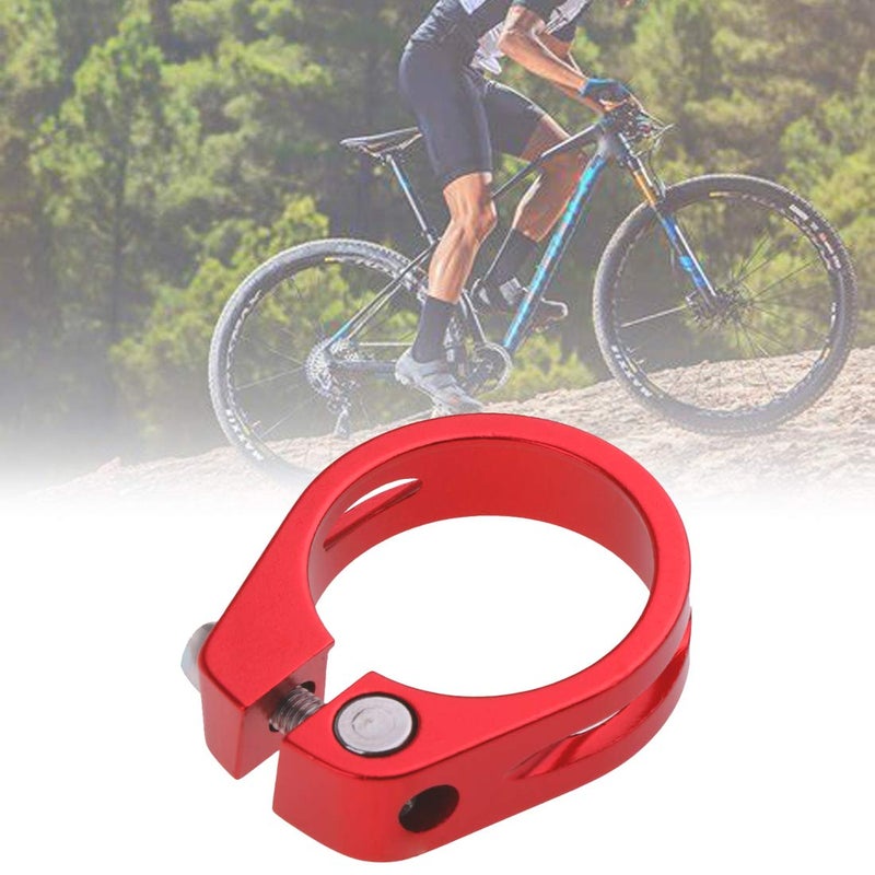 Saipe 31.8mm Bike Seat Post Clamp Seatpost Collar Aluminium Alloy SeatPost Clamp for 27.2 Bicycle seat Post MTB Bike Road Bike Casual Bike - Image 3